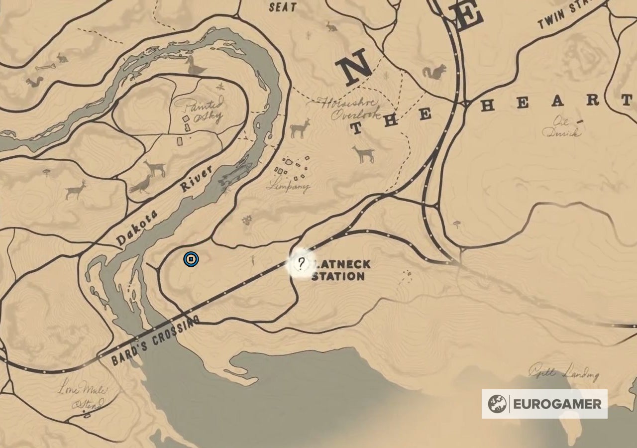 Red Dead Redemption 2: Schatzkarte Jack Hall Bande - Wo ihr Karten und